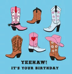 Hip To Be Square 6 Pack Cards Birthday Open
