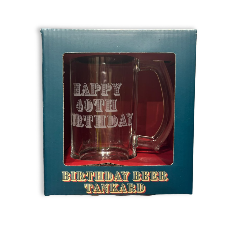 Vintage Beer Tankard Age 40