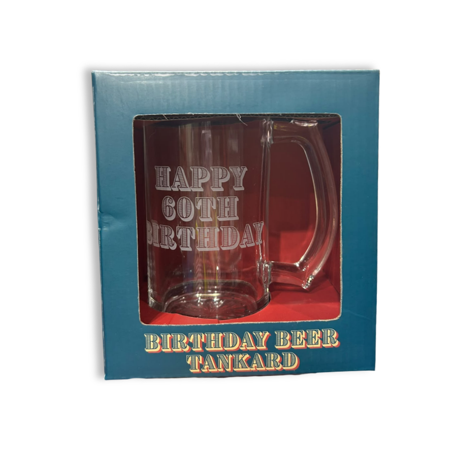 Vintage Beer Tankard Age 60