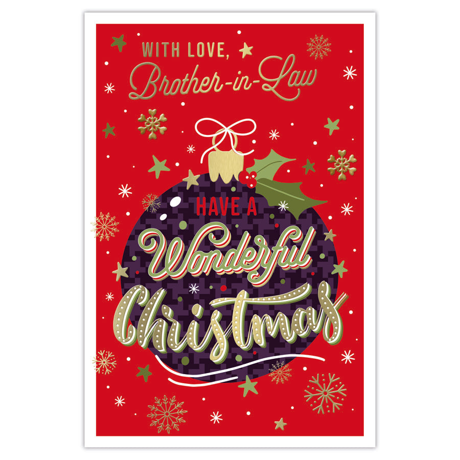Prelude C75 Christmas Brother-In-Law 6pk