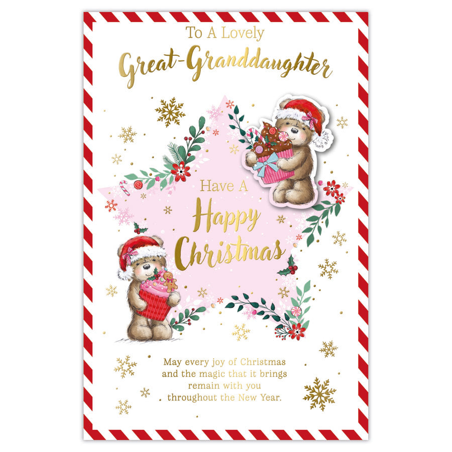 Prelude C75 Christmas Great-Granddaughter 6pk