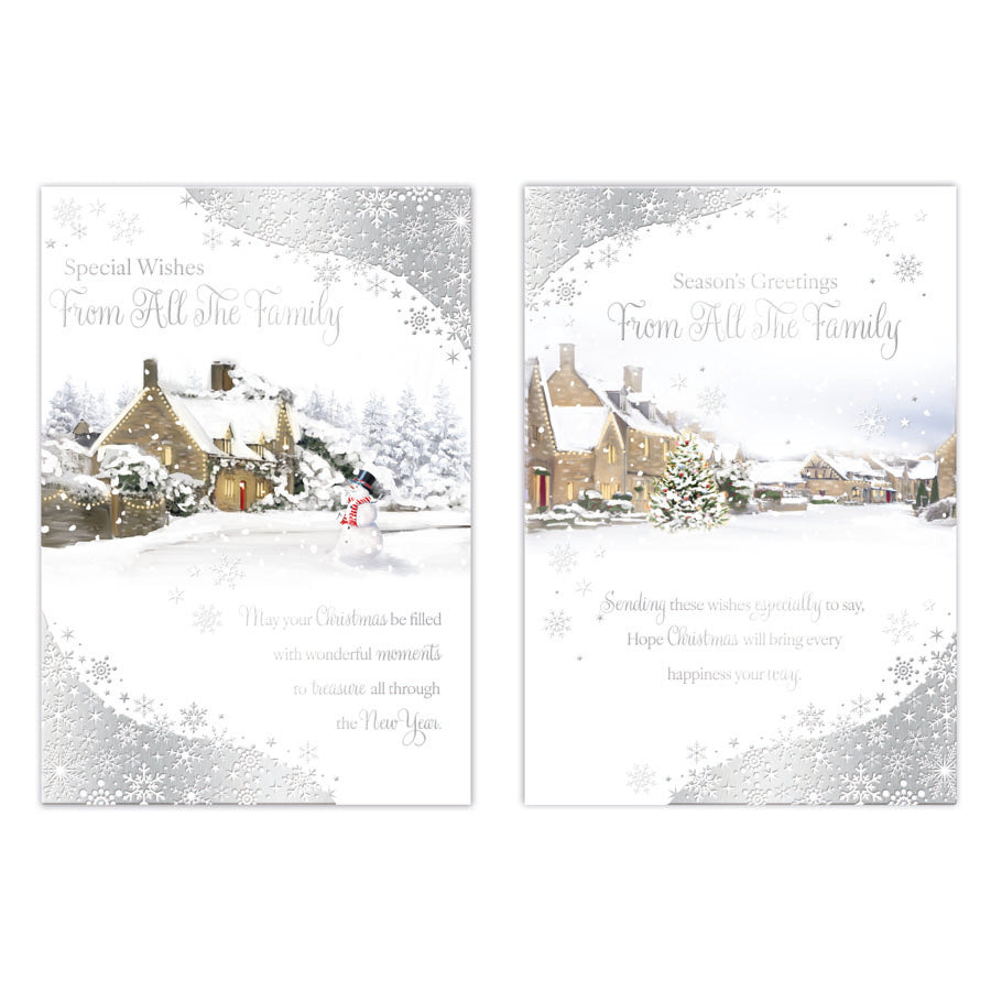 Poppyhill C50 Christmas From All The Family 12pk