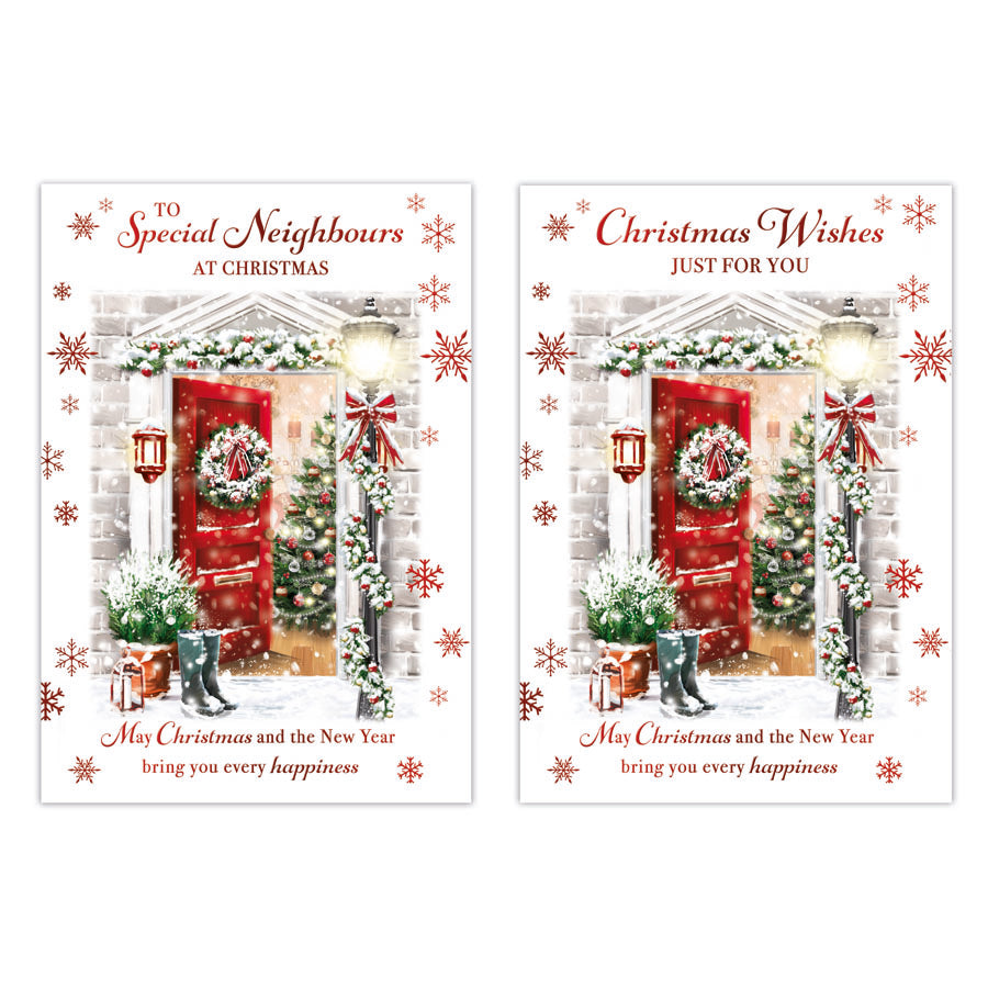 Poppyhill C50 Christmas Neighbours 12pk