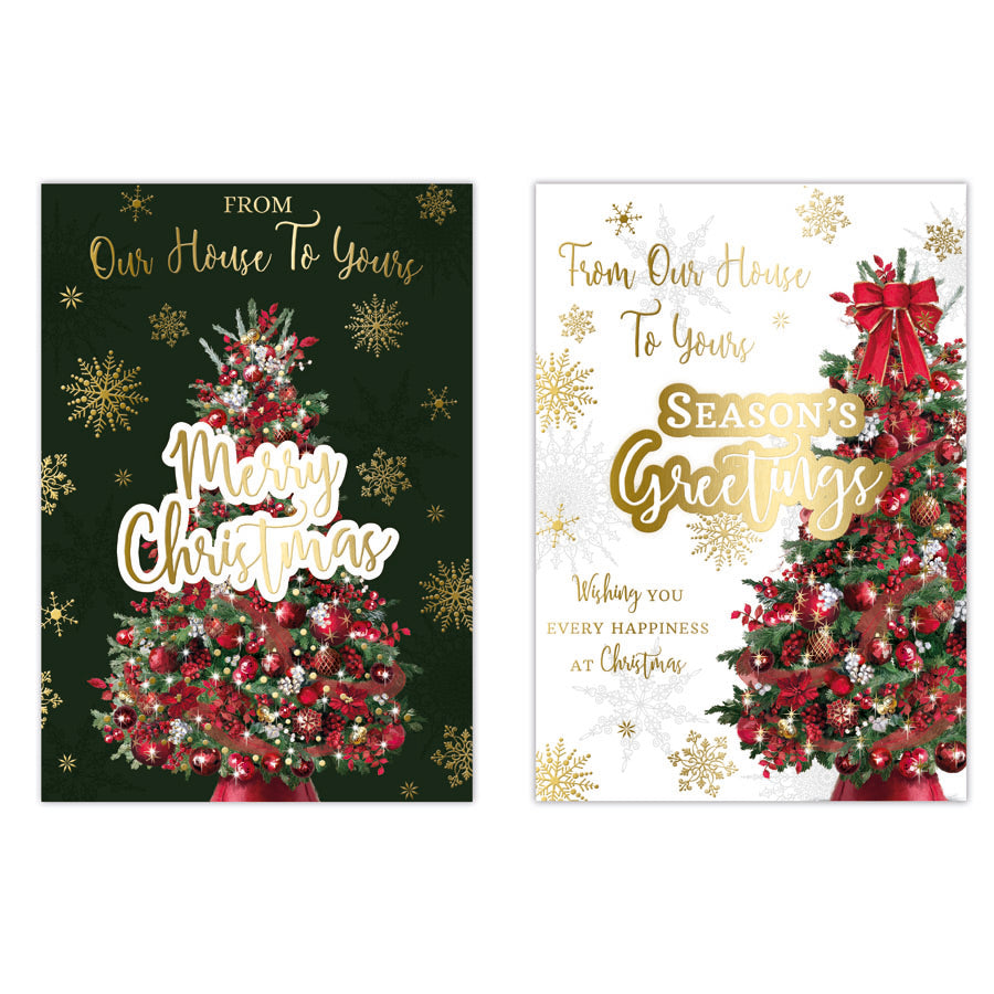 Poppyhill C50 Christmas House To House 12pk