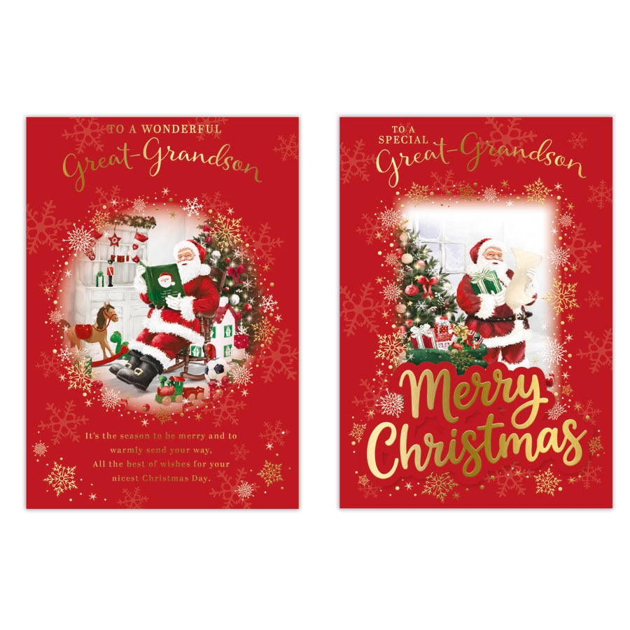 Poppyhill C50 Christmas Great-Grandson 12pk