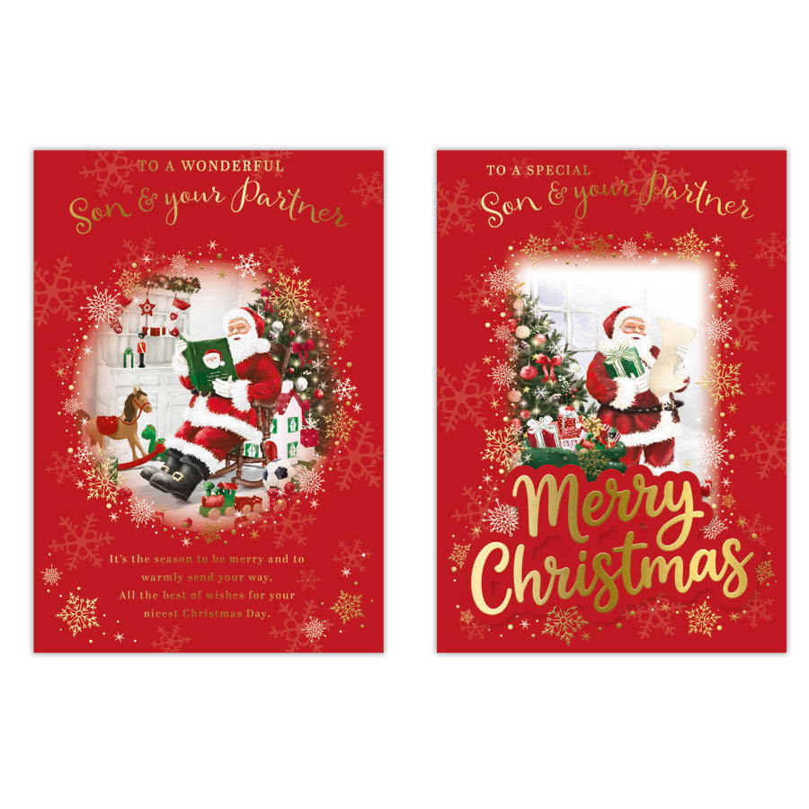 Poppyhill C50 Christmas Son & Partner 12pk