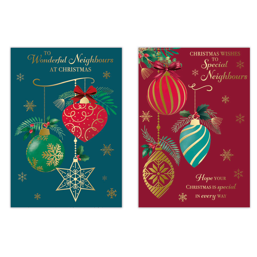 Poppyhill C50 Christmas Neighbours 12pk