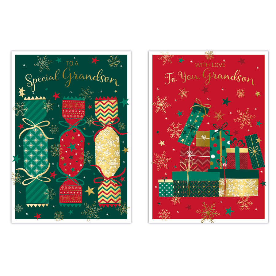 Poppyhill C50 Christmas Grandson 12pk