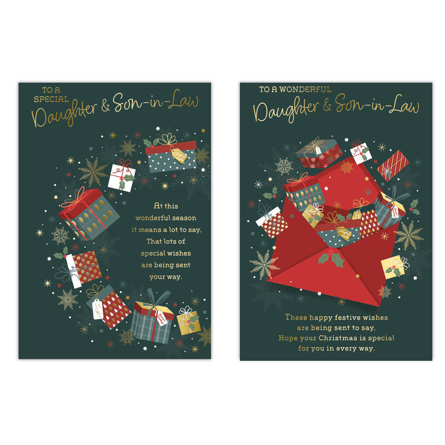 Poppyhill C50 Christmas Daughter & Son-In-Law 12pk