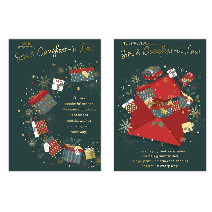 Poppyhill C50 Christmas Son & Daughter-In-Law 12pk