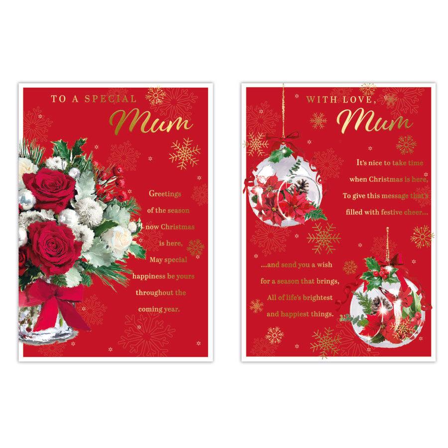 Poppyhill C50 Christmas Mum 12pk