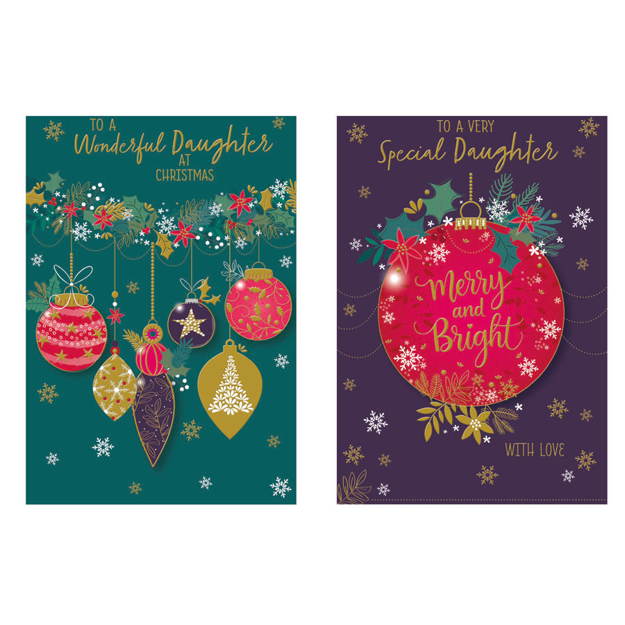 Poppyhill C50 Christmas Daughter 12pk