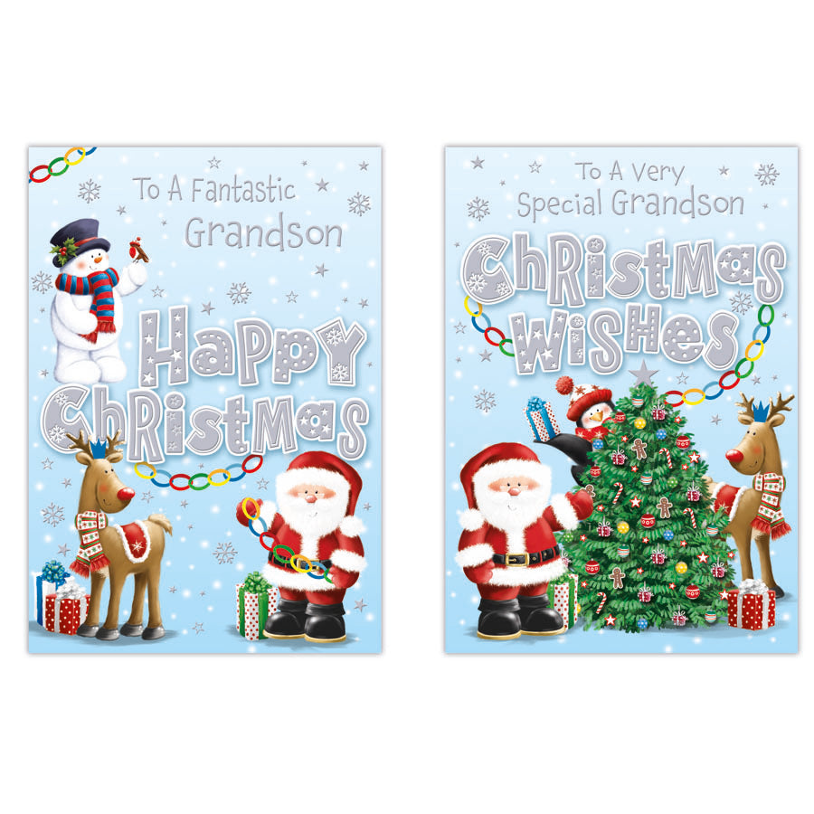 Poppyhill C50 Christmas Grandson 12pk