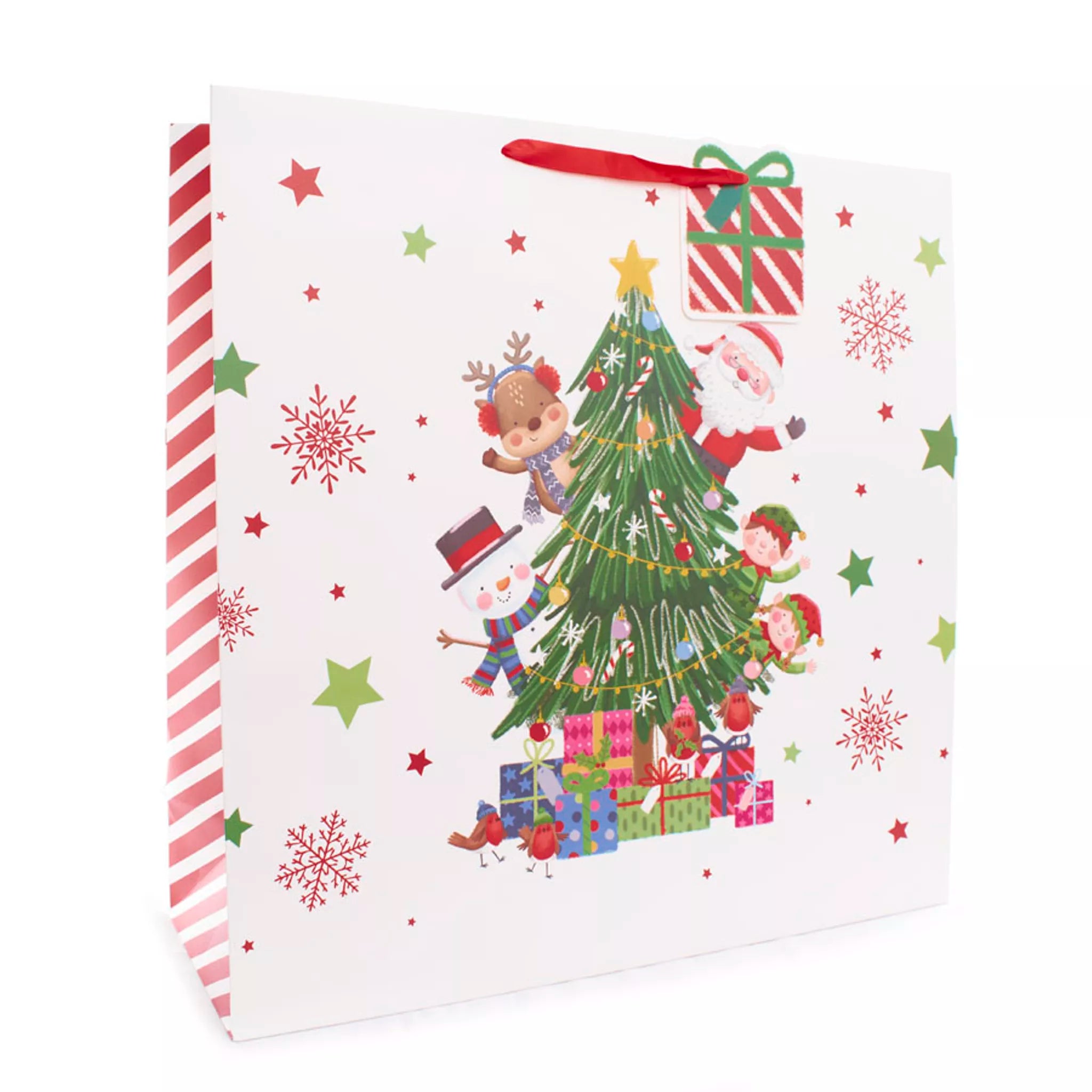 Gift Bag Santa & Friends Super Giant 12pk