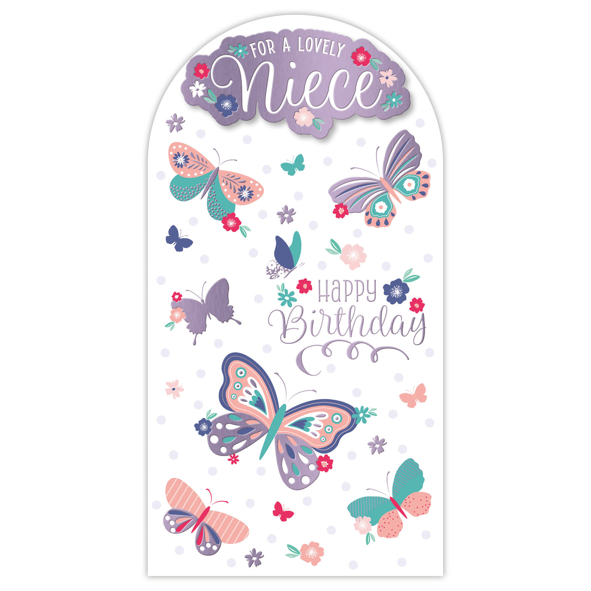 Prelude Platinum C55 Birthday Niece 6pk