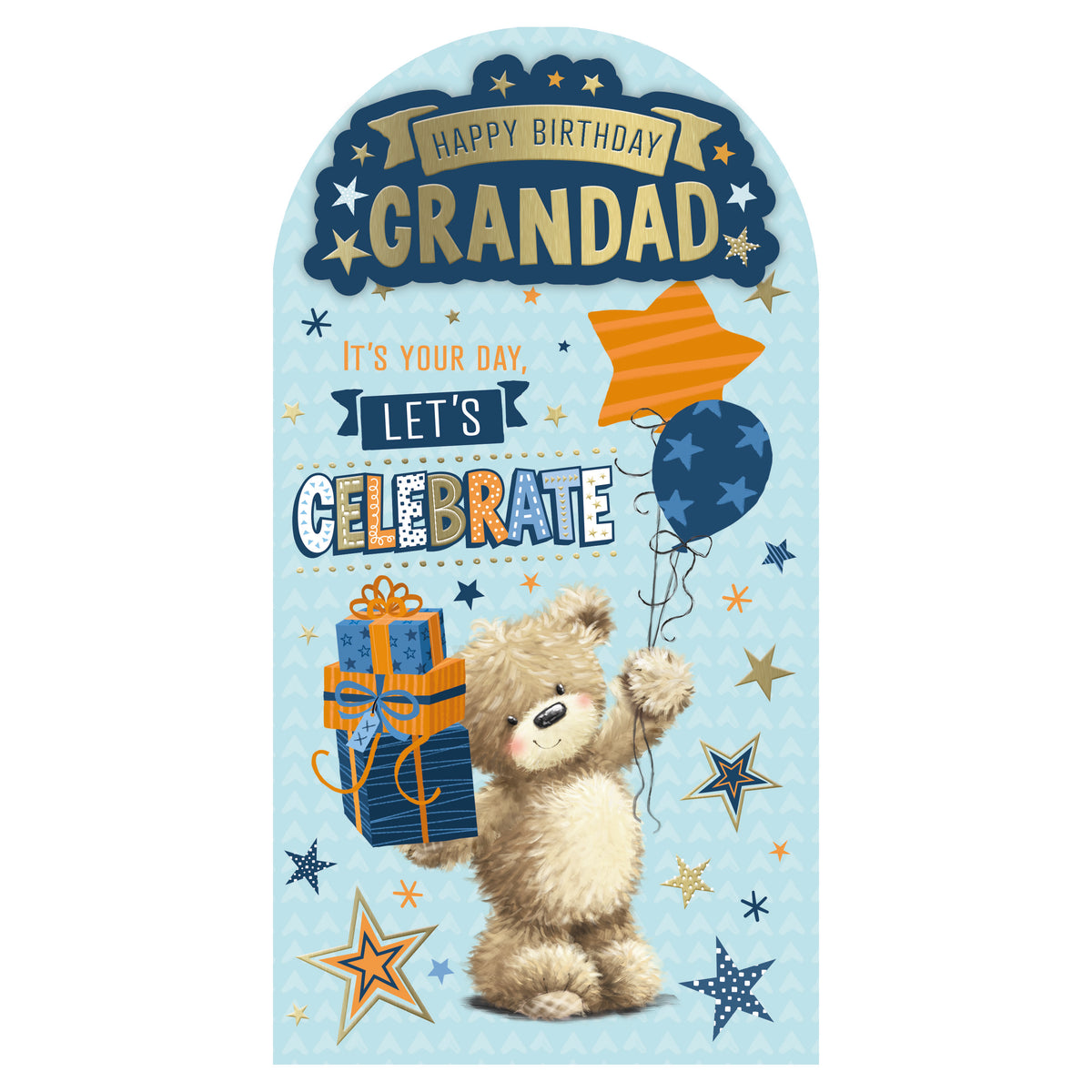 Prelude Platinum C55 Birthday Grandad 6pk
