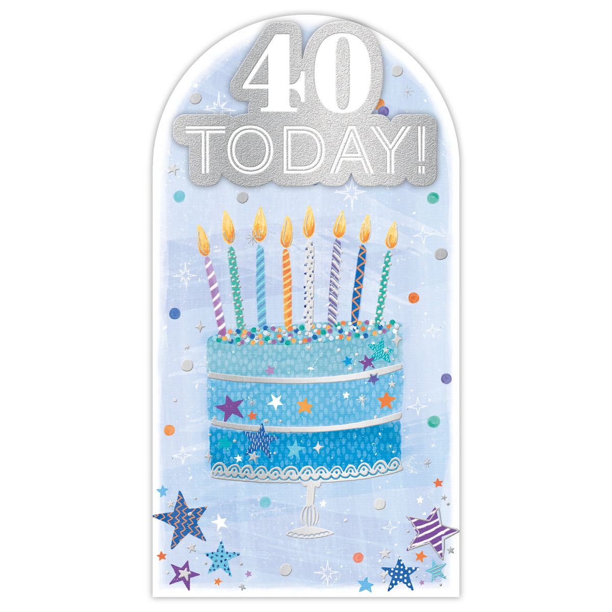 Prelude Platinum C55 Birthday Age 40 6pk