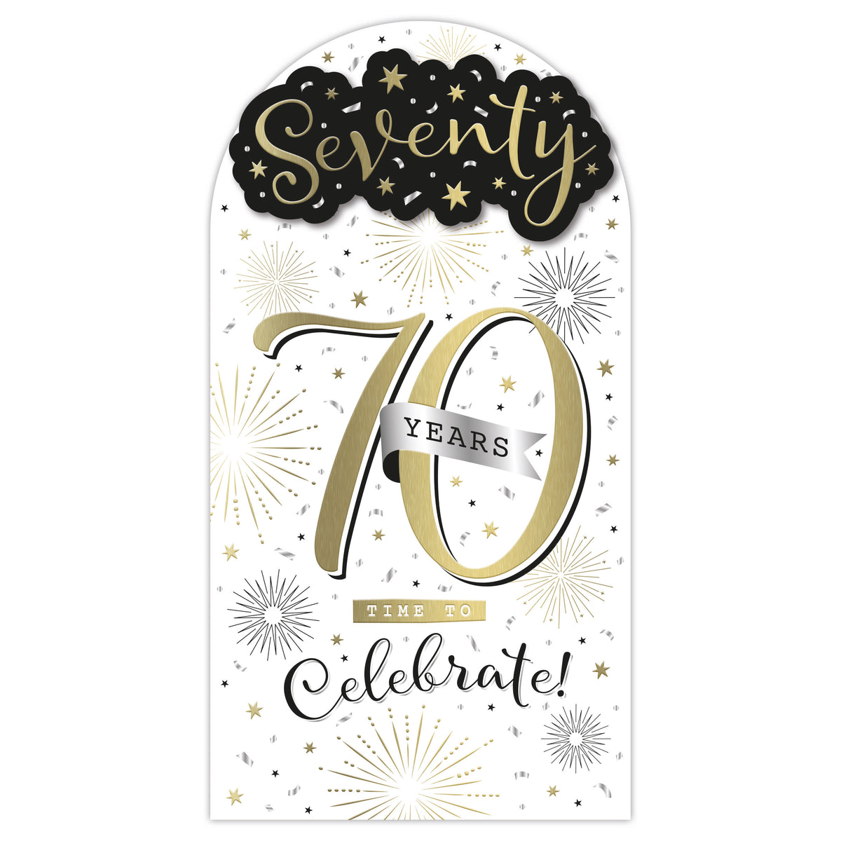 Prelude Platinum C55 Birthday Age 70 6pk