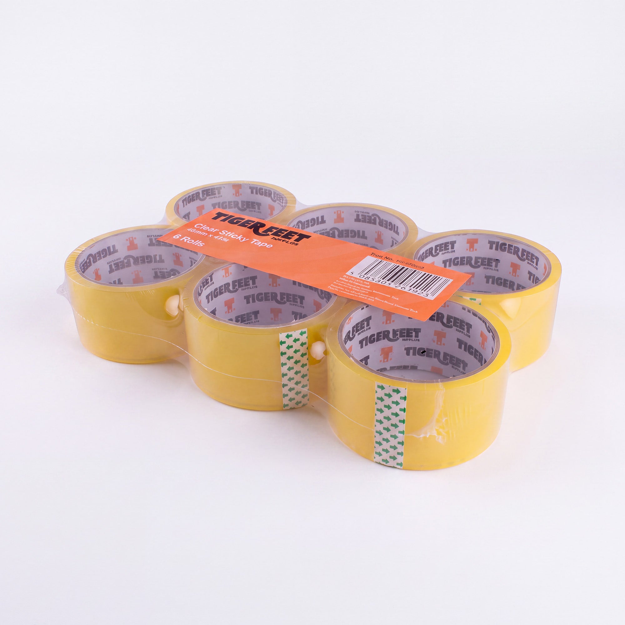 Clear Tape 48mm x 40m 6pk