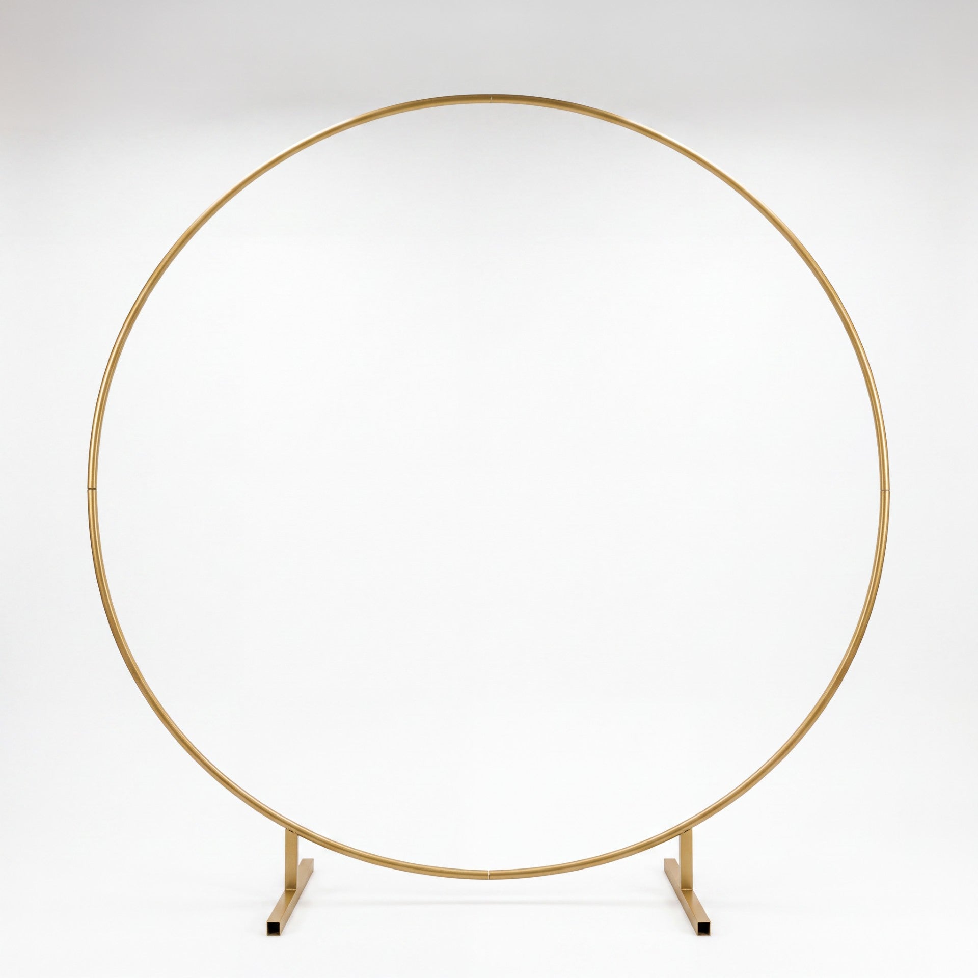 Metal Deco Round Frame Gold 2M