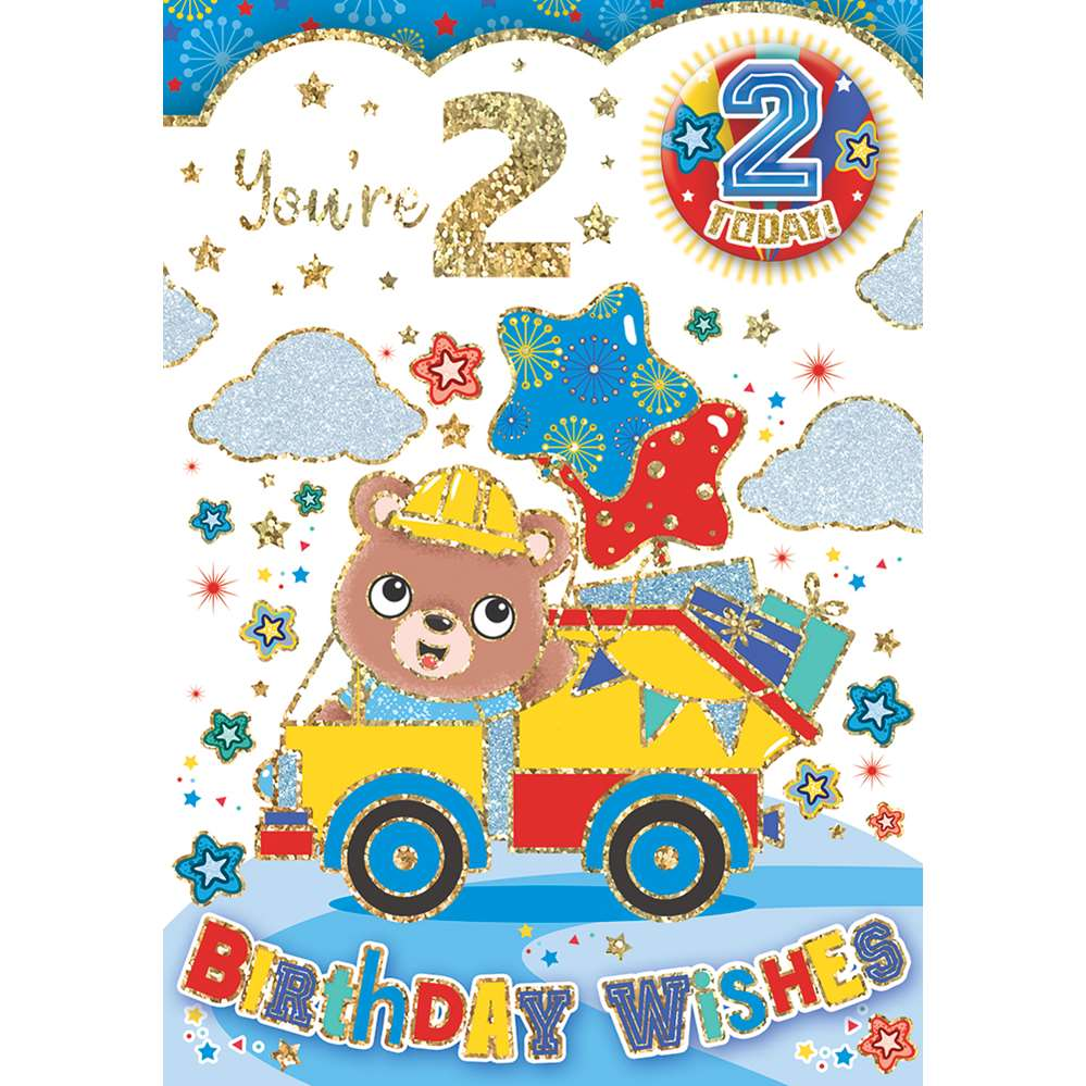 Xpress Yourself C50 Birthday Age 2 6pk