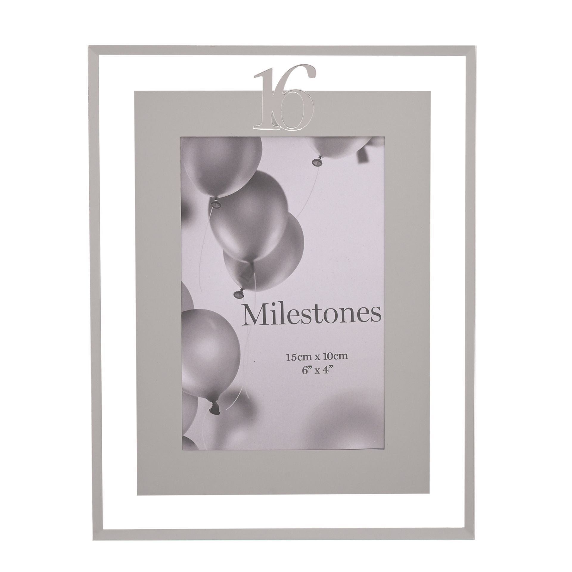 Milestones Frame Silver Age 16 4x6"