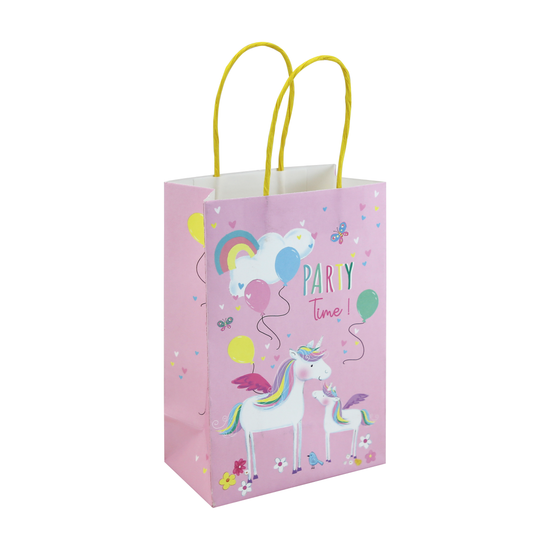 Eurowrap 6 Pack Party Bags Unicorn