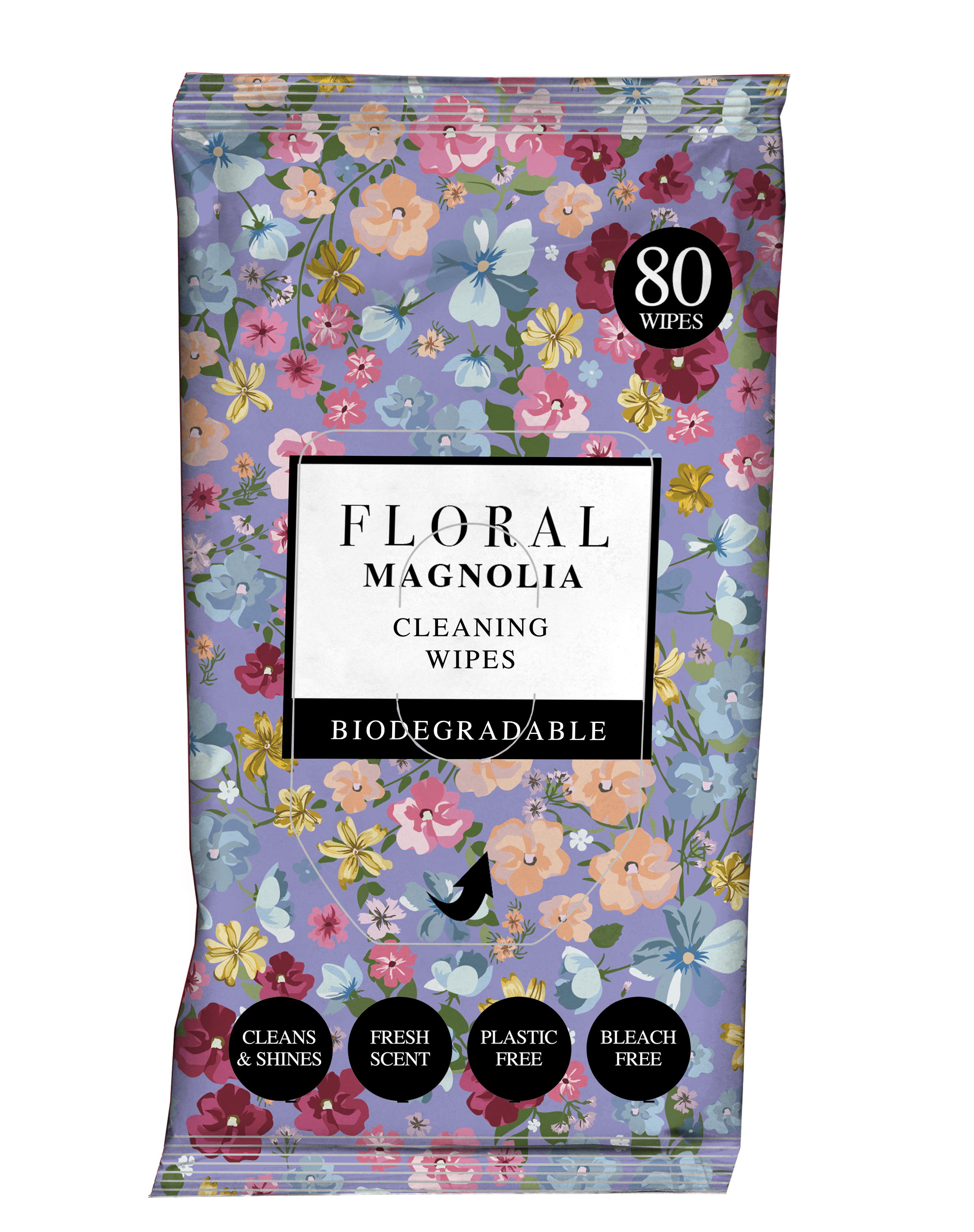 RTC 80 Pack Antibac Wipes Magnolia