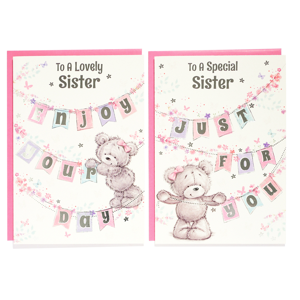 Poppyhill C50 Birthday Sister 12pk