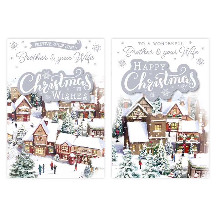 Poppyhill C50 Christmas Brother & Wife 12pk