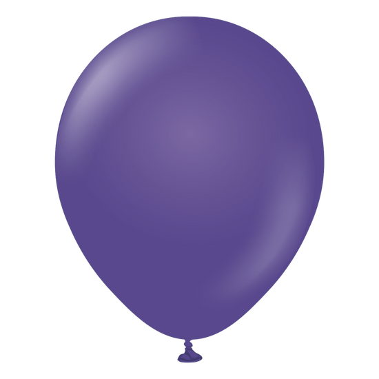 Kalisan Standard Violet 12" Latex Balloons 100pk