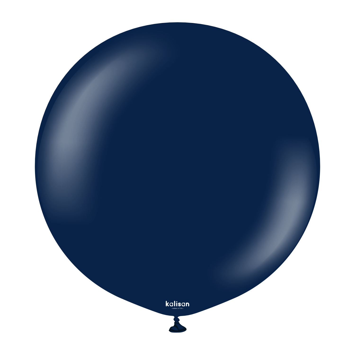 Kalisan Standard Navy Blue 36" Latex Balloons 2pk