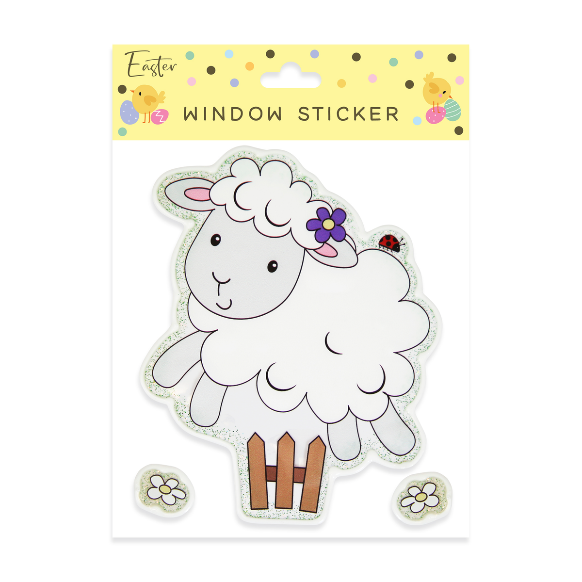 Eurowrap 12 Pack Window Stickers Easter