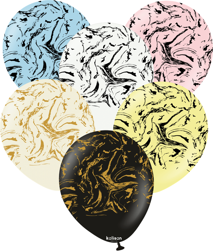 Kalisan Space Nebula Asst 12" Latex 25pk