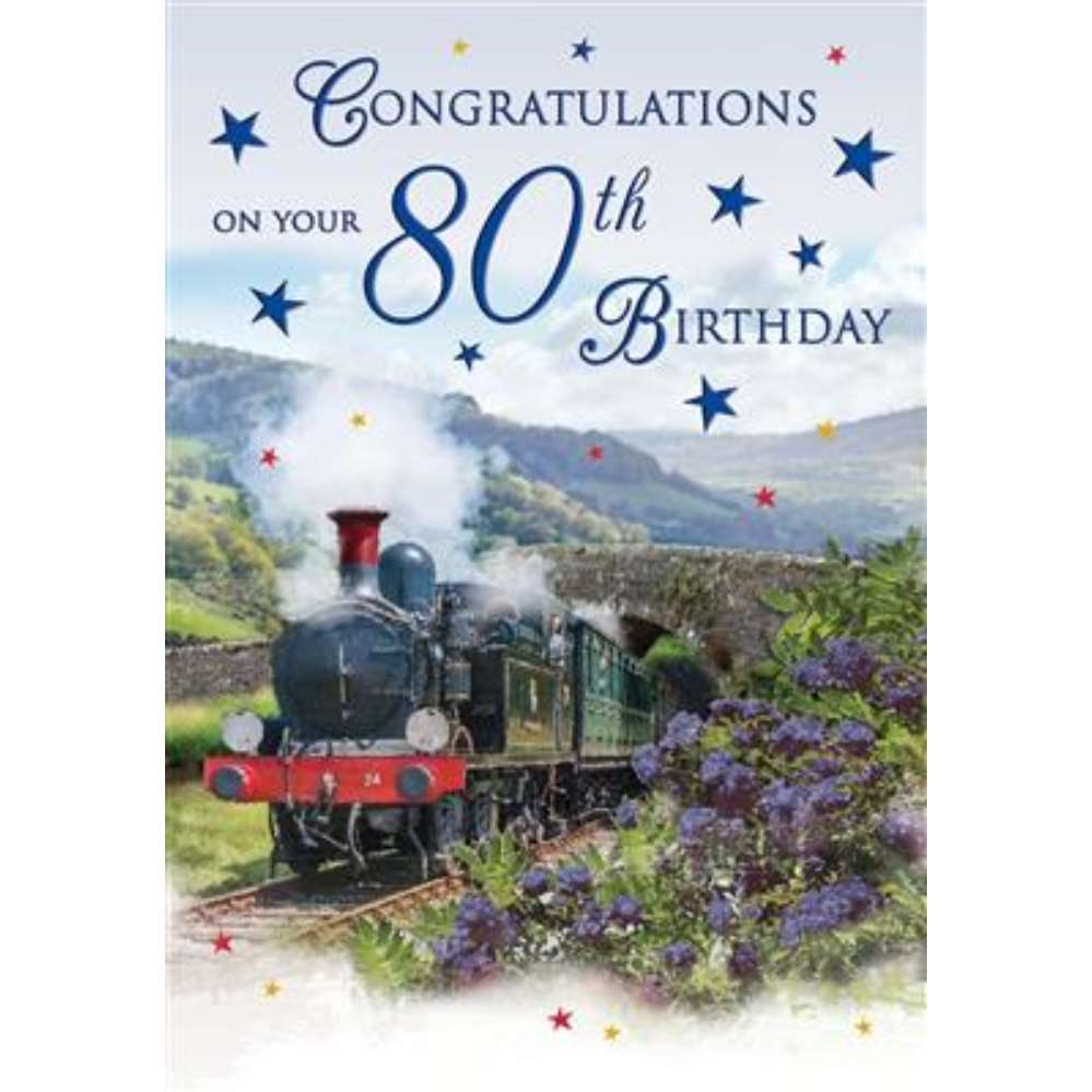 Regal 6 Pack Cards C75 Everyday Birthday Age 80