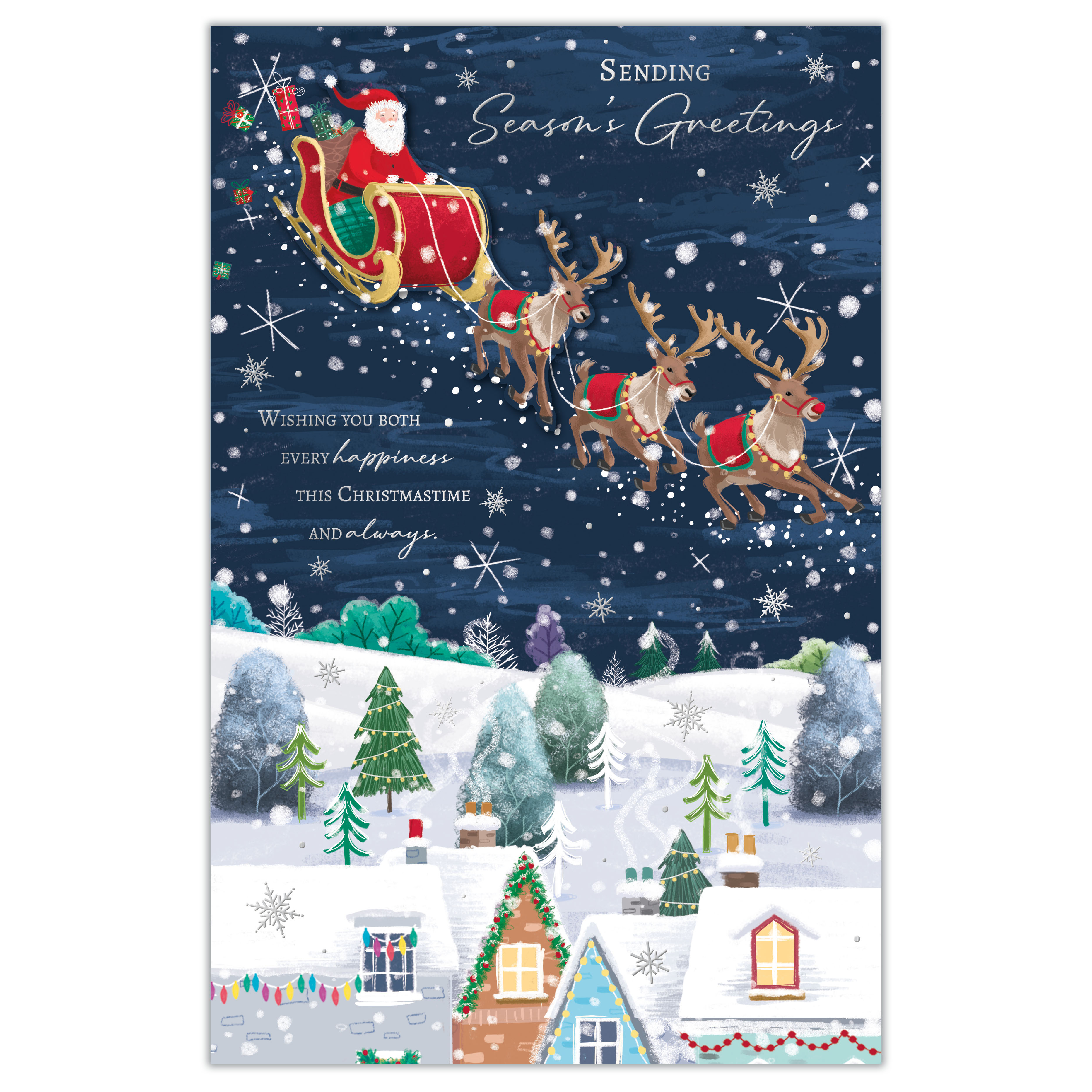 Prelude 6 Pack Cards Christmas C375 Open