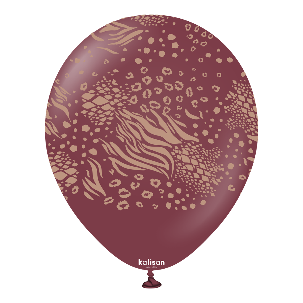 Kalisan Mutant Burgundy/Gold 12" Latex 25pk