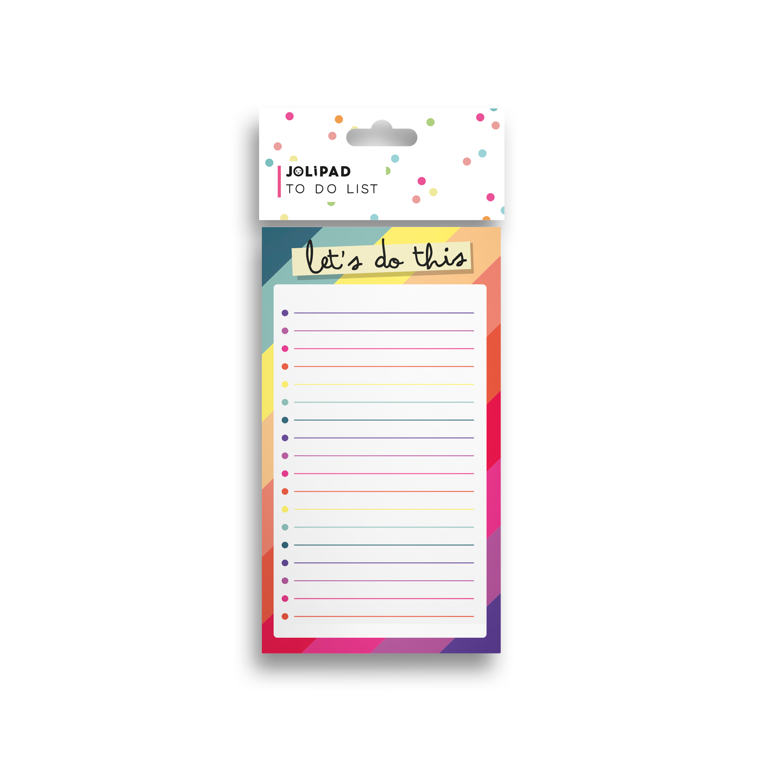 Eurowrap To Do List Rainbow