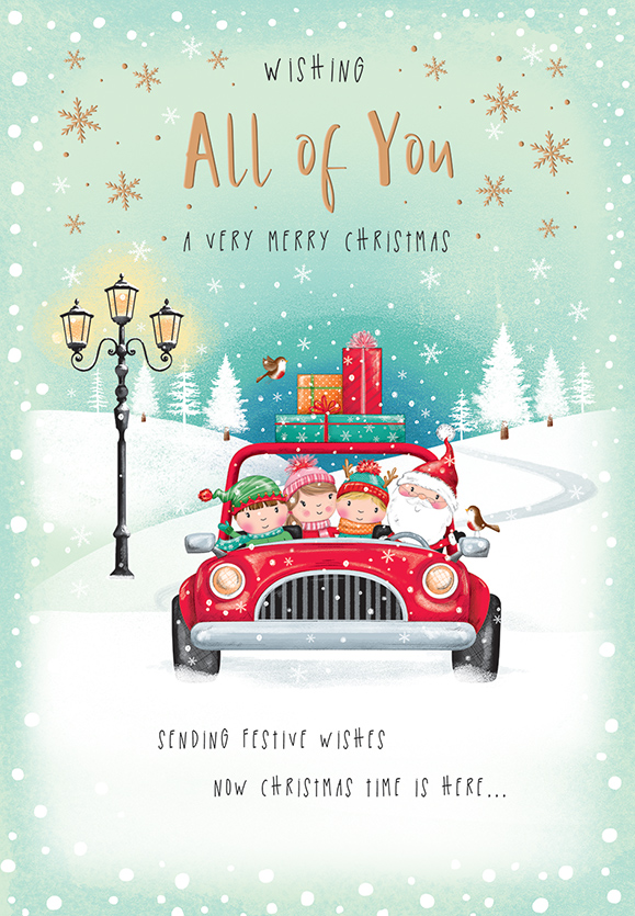 Regal 6 Pack C75 Cards Christmas To All Of You