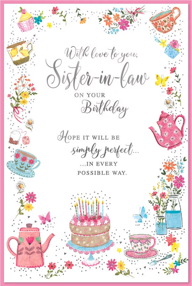 Simon Elvin C75 Birthday Sister-In-Law 6pk