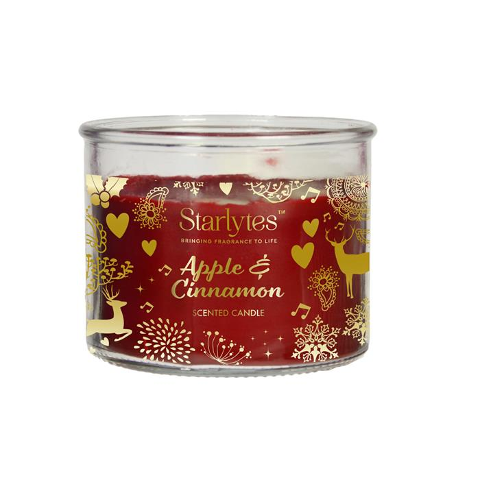 Starlytes Candle Apple Cinnamon 8oz