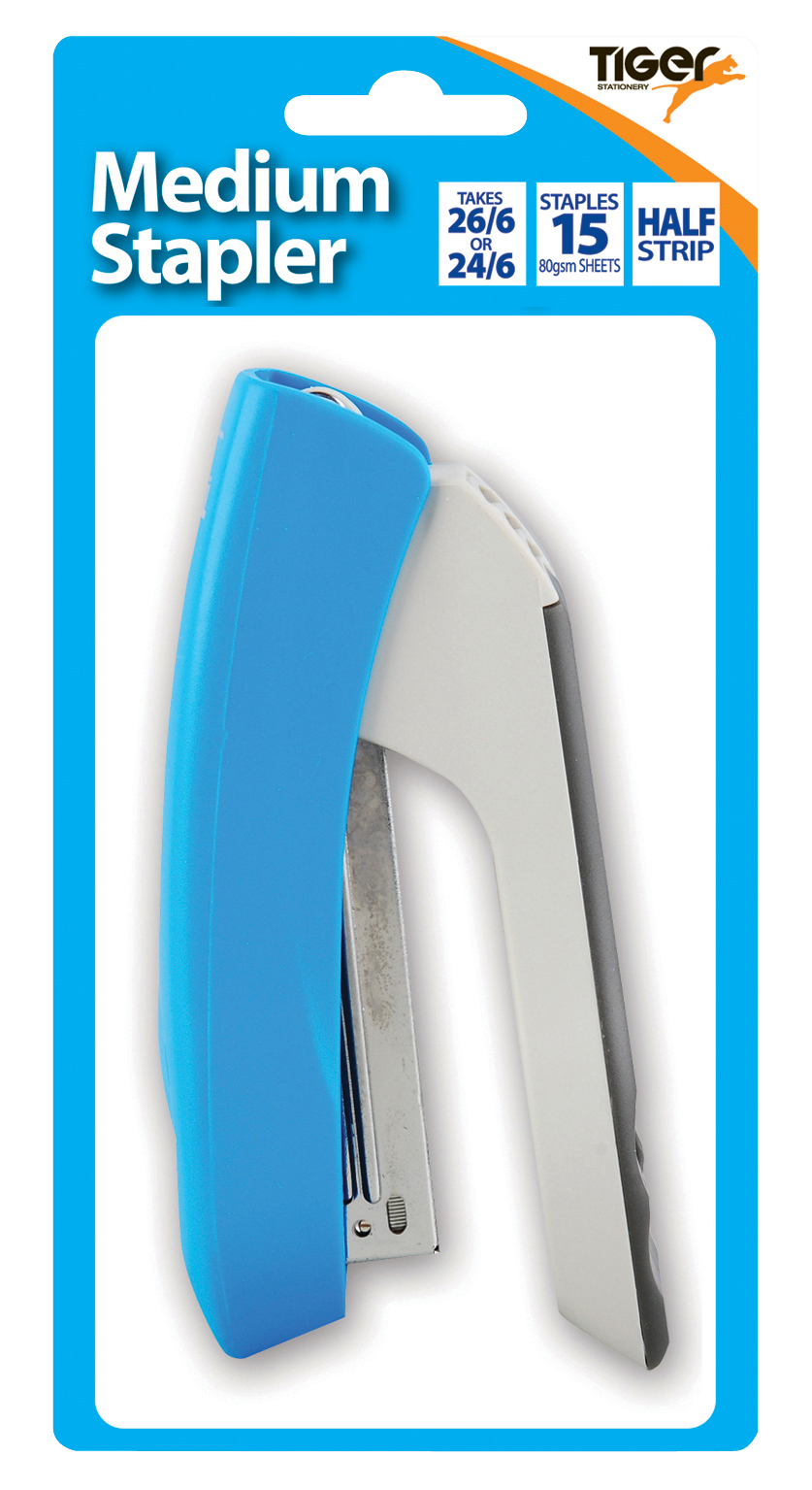 Stapler Medium 26/6 (Colour May Vary)