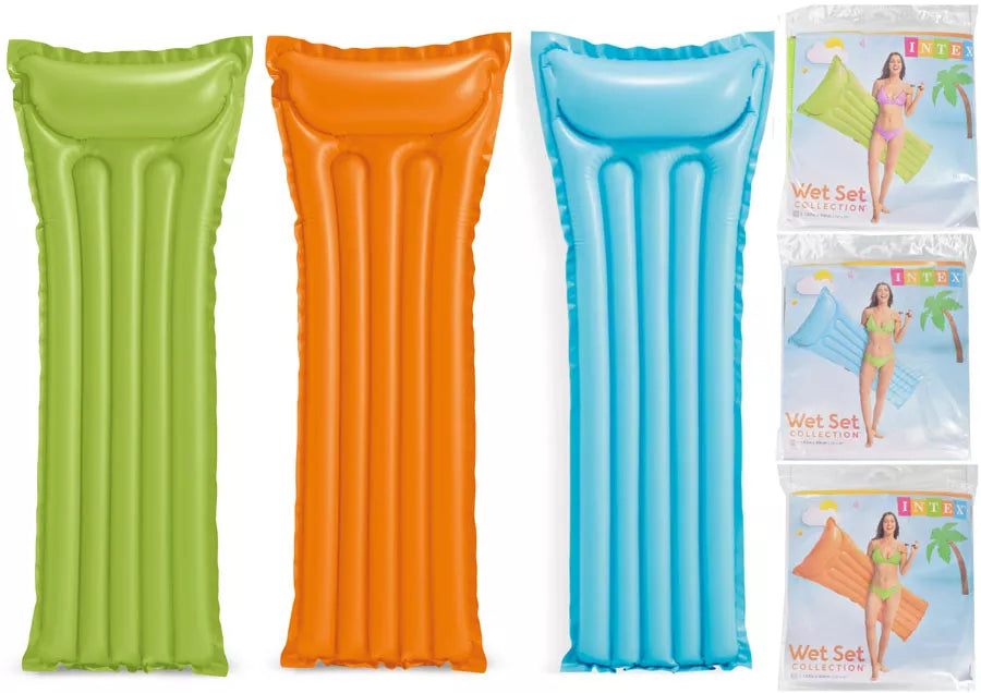 Kandy Toys Intex Economats toy in assorted colors, rectangular shape, suitable for children, with vibrant plastic material.