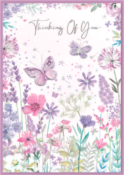 Isabel's Garden 6 Pack Cards C50 Thinking Of You