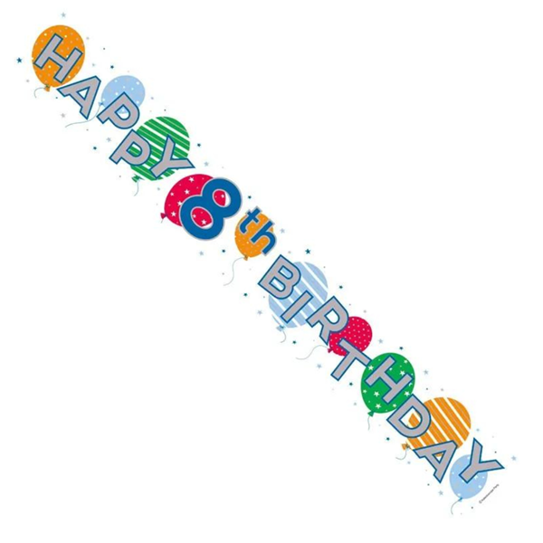 APAC Banner Age 8 Colourful 9ft