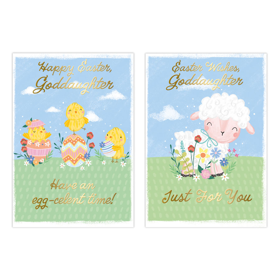 Poppyhill C50 Easter Goddaughter 12pk