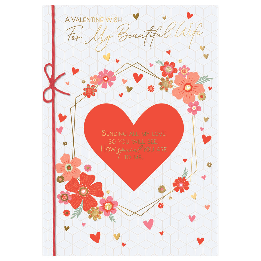 Prelude 6 Pack Cards Valentine's Day C90 Wife