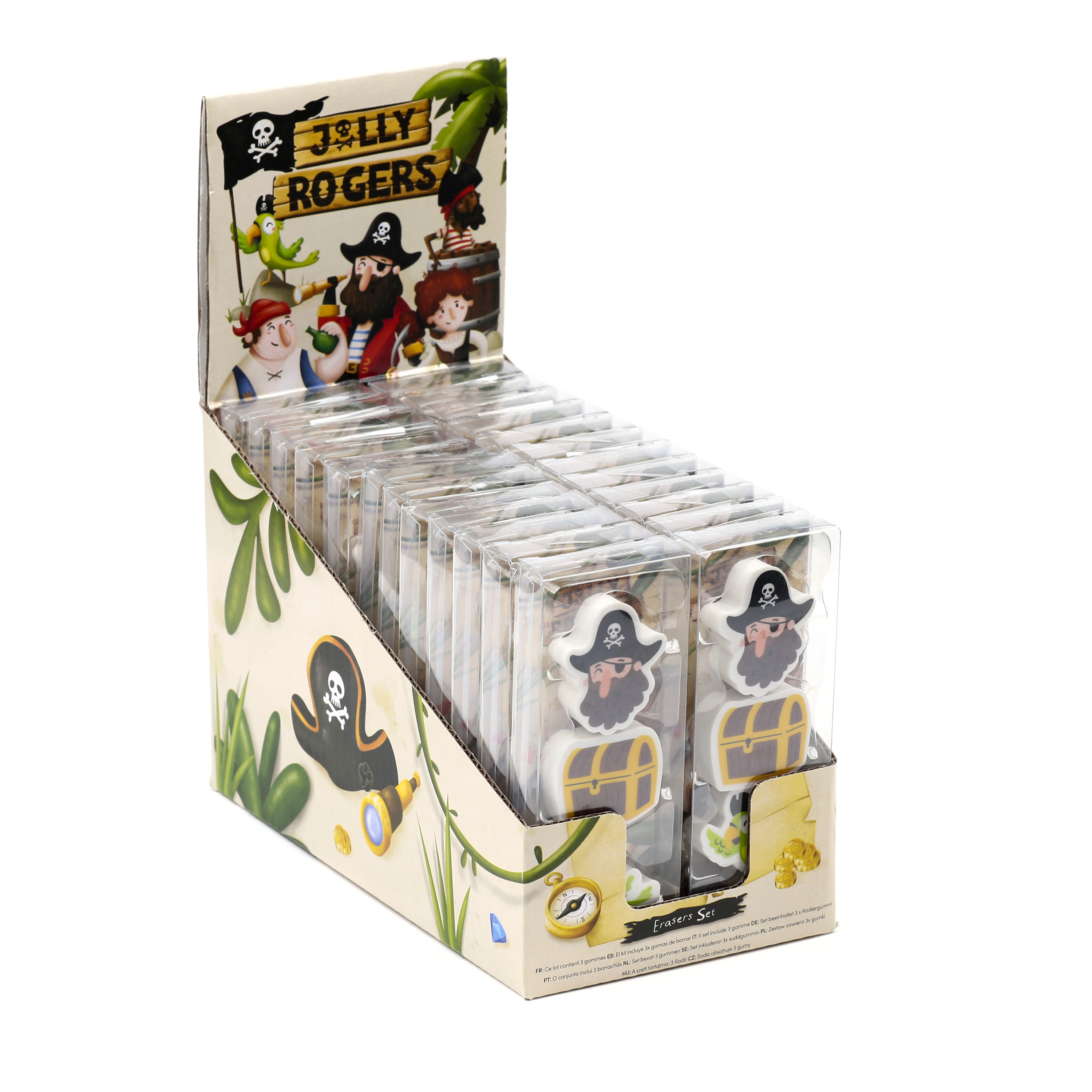 Erasers Jolly Roger