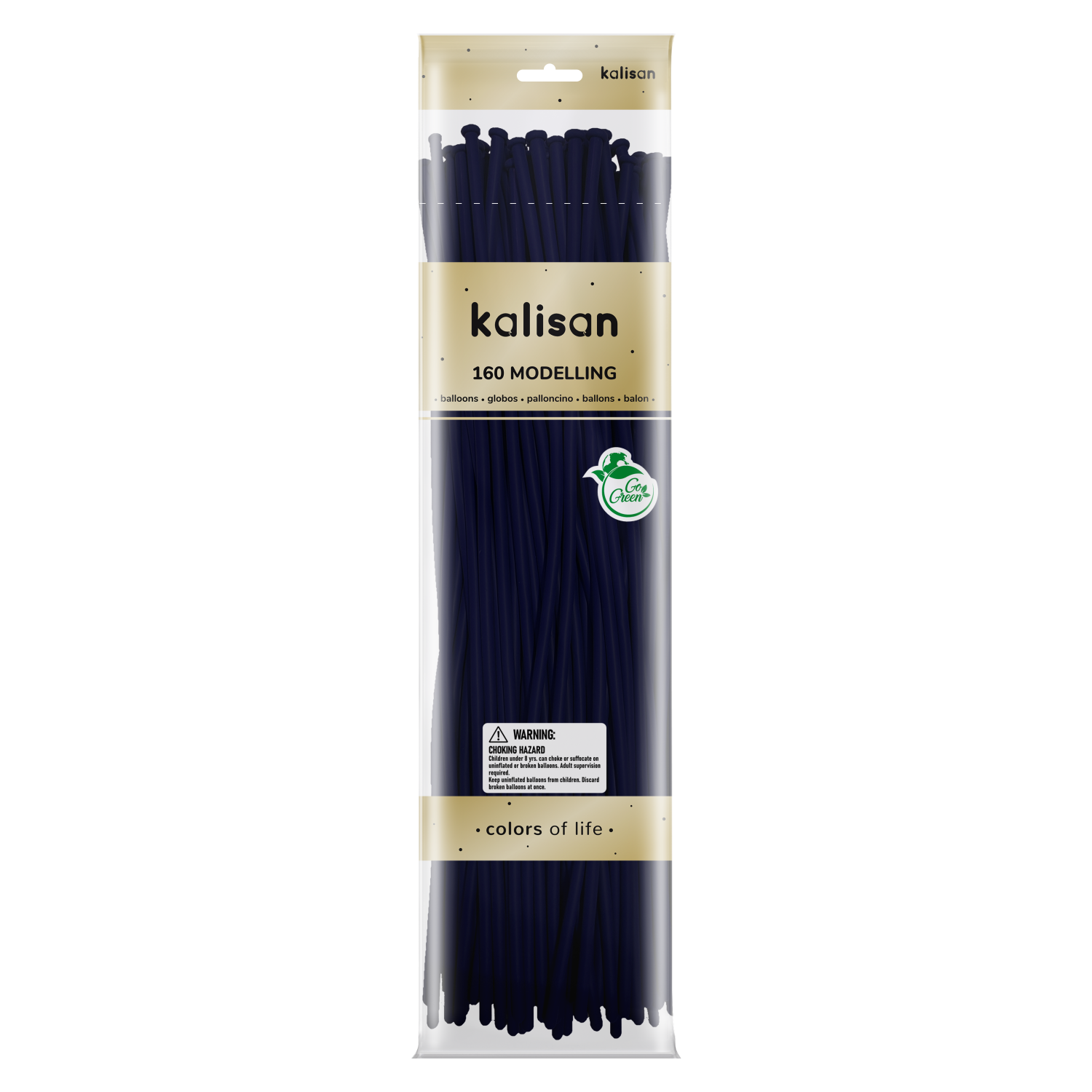 Kalisan 160 Nozzle Up Latex Fashion Navy 50pk
