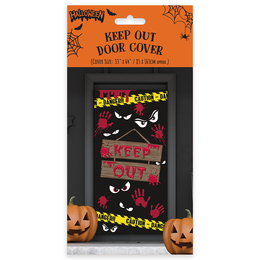Eurowrap Halloween Door Cover 63x85cm